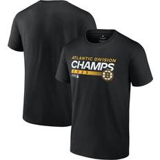 Fanatics Men's Branded Black Boston Bruins 2023 Atlantic Division Champions T-Shirt