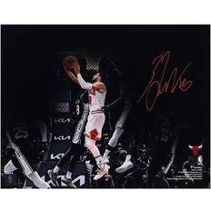 Zach LaVine Chicago Bulls Autographed x Reverse Layup Spotlight Photograph