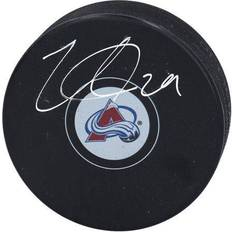 NHL Sports Fan Products Nathan MacKinnon Colorado Avalanche Autographed Hockey Puck