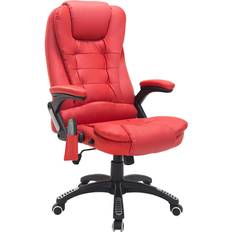 Homcom Executive Red Office Chair 121cm