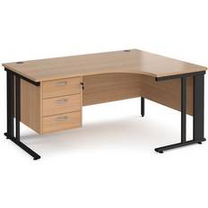 Dams International Right Hand Corner 1600mm Writing Desk