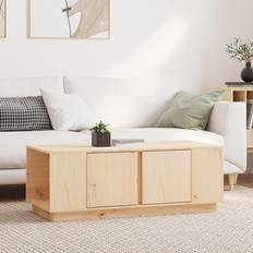 Tall / Furu Soffbord vidaXL 110x50x40 massiv furu Soffbord