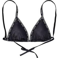 Donna Bikini Calvin Klein Bikini Pezzo Sopra - Nero