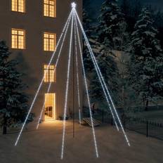 Illuminazione Esterna Luci dell'Albero di Natale vidaXL Albero Interni Esterni 1300LED Bianco Freddo 8 m Luci dell'Albero di Natale