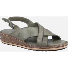 Hush Puppies Sandals Hush Puppies Elena Womens Wedge Sandals Olive