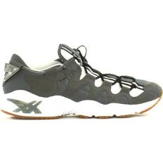 Grey Racket Sport Shoes Asics Gel-Mai Grey Synthetic Mens Lace Up Trainers HN719 9797