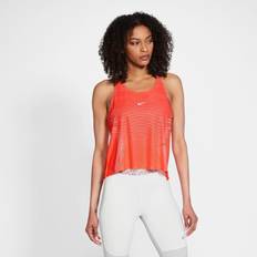 Fitness - Orange Toppe Nike Pro tank top Damer Tøj Orange