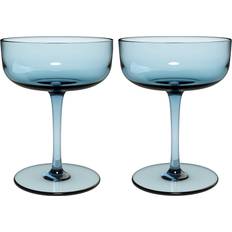 Bleu Flûtes à Champagne Villeroy & Boch Like Set of 2 10 cl Lot De 2 Flûte à Champagne