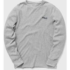 Ralph Lauren T-shirts Ralph Lauren Waffle-Knit Crewneck Sleep Shirt Andover Heather Male Gris