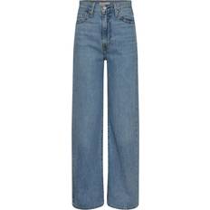 M Jeans Levi's Women's Ribcage Leg Jeans - Light Blue Wash