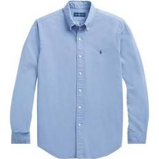 Shirts Polo Ralph Lauren Classic Fit Garment-Dyed Oxford Shirt Bastille Blue