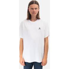 Converse T-shirts Converse Star Chev Emb Tee Trail Mixed - White
