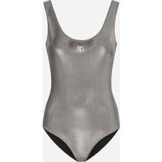 Dolce & Gabbana Laminated Jersey Onepiece Swimsuit