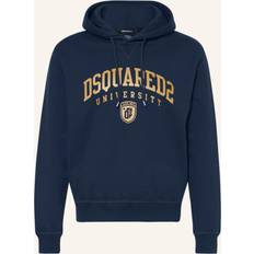 University Print Hoodie - Blue