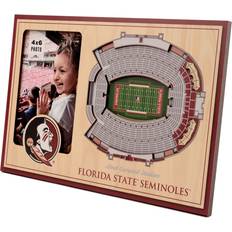 YouTheFan NCAA Florida State Seminoles 3D StadiumViews Picture Photo Frame