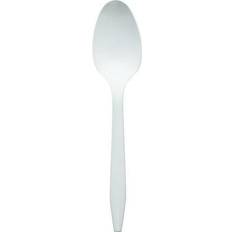 Genuine Joe Medium-Weight Cutlery Plastic Spoons 1000 Pack GJO20002