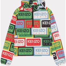 Kenzo Overtøj Kenzo Uld Overgangsjakke Med 80'er Inspirerede Prints