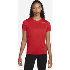 Nike Women's Dri-Fit T-Shirt University Red/White