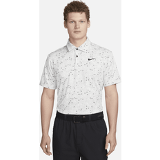 Golf - Gråa - Herr Pikétröjor Nike Dri-FIT Tour Men's Floral Golf Polo Grey