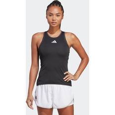 Adidas Women Tank Tops Adidas Club Tennis Tank Top Black Womens