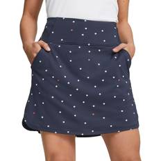 Puma Volition Stars Womens Golf Skort, NAVY BLAZER 02