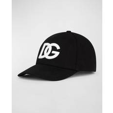 Dolce & Gabbana Lippikset Dolce & Gabbana Cotton Baseball Cap with DG Embroidery