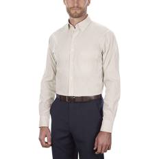 Van Heusen Man's clothing men's dress shirt regular fit pinpoint stripe