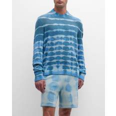 Amiri Sweatere Amiri Tie-Dye Cashmere And Wool Sweater - Blue