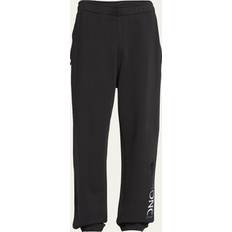 Moncler Herren Hosen Moncler Logo Ribbon Trackpants Black