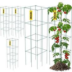 VEVOR Tomatbure 11.8 x 11.8 x 46.1 5 Pakker Planteopsats