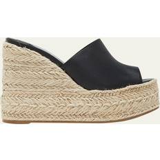 Christian Louboutin Espadriller Christian Louboutin Wedge-Pantoletten Ariella Zeppa Schwarz