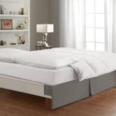 Silver Sängkappor Bed Maker's Tailored Wraparound Sängkappa Silver (190.5x137.2cm)
