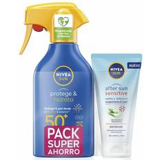 Nivea Protecciones Solares y Autobronceadores Nivea Protege&Hidrata Pistola SPF50 270 ml Pack 2 pz