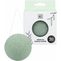 Konjac-Schwämme ilū Peeling Gesichtsschwamm Konjac Grüner Tee