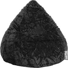 Schwarz Sitzsäcke Sitting Point Beanbag Fluffy XL Sitzsack