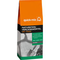 Mauer- & Bodenzubehör quick-mix Mörtel, Natursteinverlegemörtel, grau