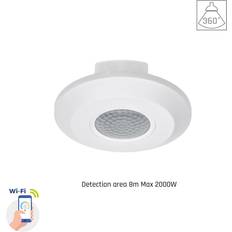 360 bevægelsessensor Smart 360° Bevægelsessensor med WI-FI IP20 Hvid