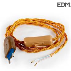 Oro Cables Eléctricos Edm E3/23546 Kit Cordon 2X0,75 120 80Cm Oro