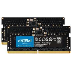 SO-DIMM DDR5 Memorie RAM Crucial SO-DIMM Black 5600MHz 2x8GB ECC (CT2K8G56C46S5)