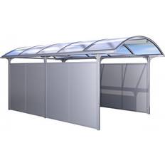 Silbrig Carports KGT Seitenelement AVB Carport Elbe 2m (Gebäudefläche )