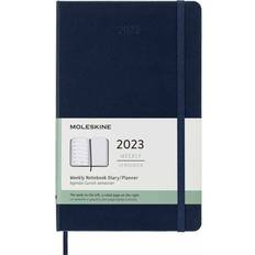 Moleskine 12 Monate Wochen Notizkalender 2024, L/A5, 1 Wo