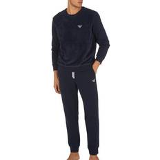 Emporio Armani Broeken & Shorts Emporio Armani Trousers Navy-2