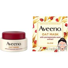 Green Facial Masks Aveeno Oat Face Mask with Pomegranate Seed for Glowing