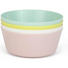 Recipientes Mezcladores Dem Set De 4 Bols Color Pastel - Bol Versátil Para Cocina Y Hogar - Alta Calidad - Resistente Y Duradero Recipiente Mezclador