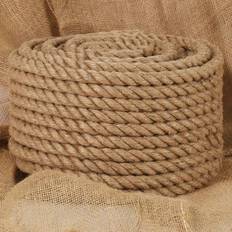 Fils et Fournitures de Couture vidaXL Corde De Jute 100 M De Long 16 Mm D'épaisseur
