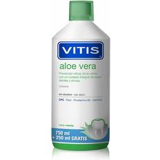 Réduit la mauvaise haleine Bains de bouche Vitis Aloe Vera Bain De Bouche 1000 ml