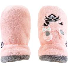 12-18 kk Pipot Kombi Plush Animal Infant Hat - Pink/Grey