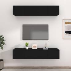 vidaXL Cabinets 4 Engineered Wood TV Bench