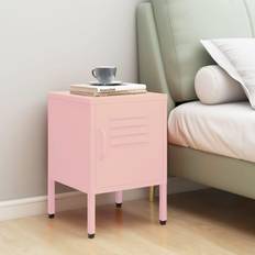 Pink Bedside Tables vidaXL Nightstand Pink Bedside Table