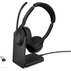 Jabra Evolve2 55 USB-A MS Stereo with Charging Stand